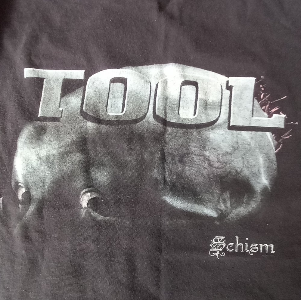 2006 VINTAGE TOOL BAND SCHISM LOGO ROCK METAL MUSIC T-SHIRT - Picture 3 of 4